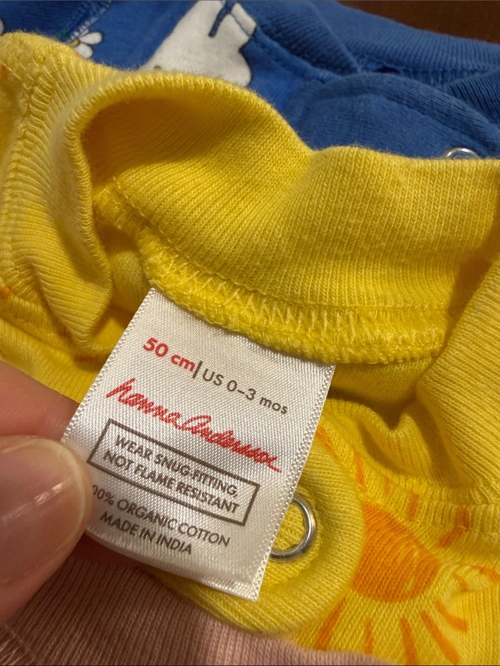 Set of Three Hanna Andersson Zip Up Pajamas